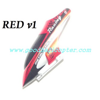 dfd-f101-f101a-f101b helicopter parts V1 head cover (red color) - Click Image to Close